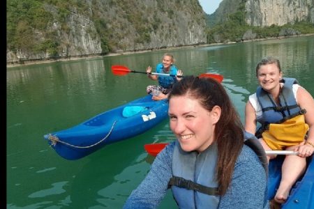 kayaking lan ha bay