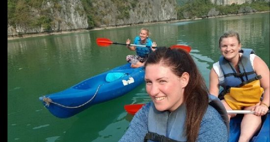 kayaking lan ha bay