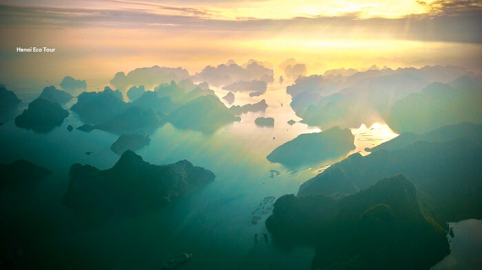 Lan Ha Bay Vietnam view
