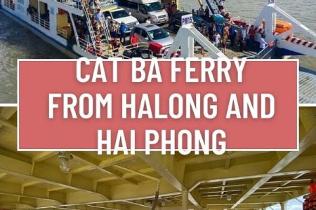 Cat Ba ferry from Hai Phong, halong