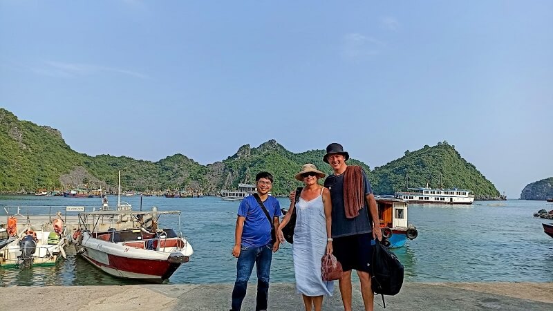 Private Lan Ha bay day cruise from Cat Ba/Hai Phong – Less touristy option